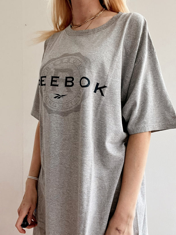 T-shirt vintage gris Reebok XXL