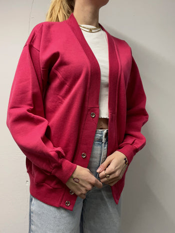 Jacket vintage rose fuchsia M