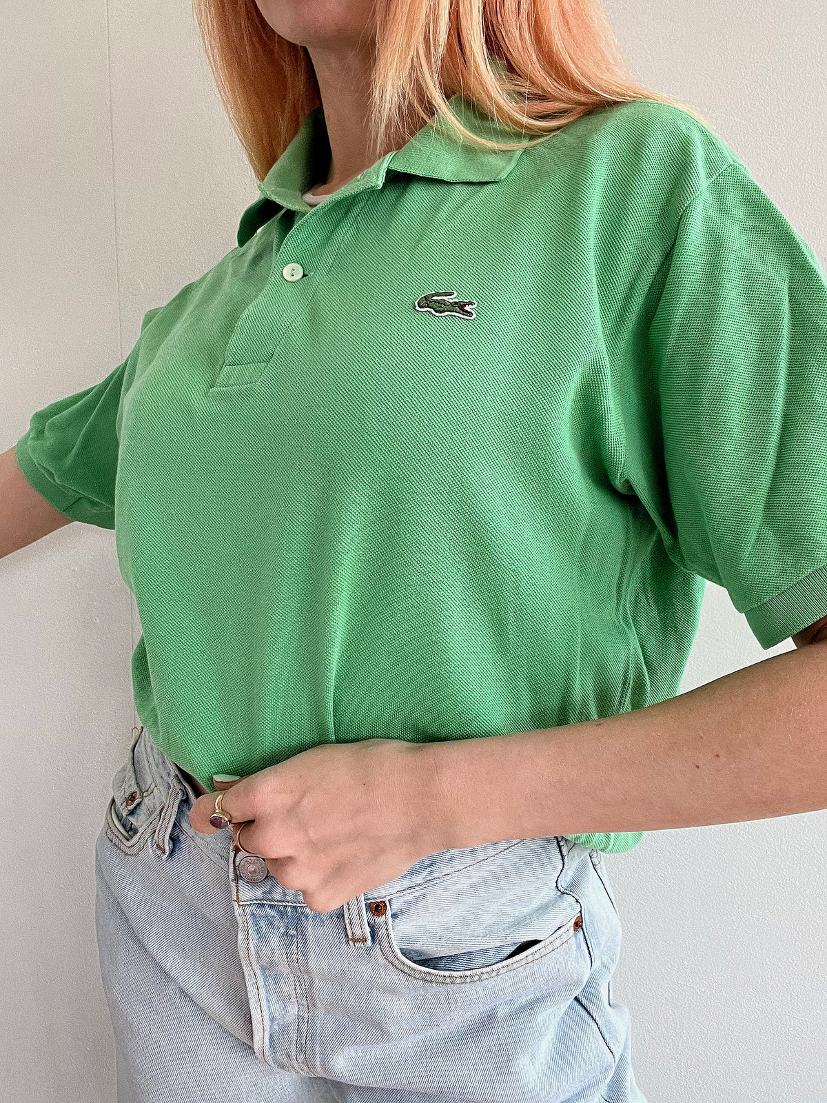 Polo Lacoste vert S