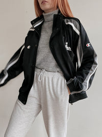 Veste de jogging vintage noire Champion L