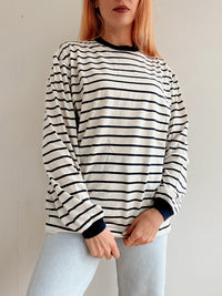 White and blue jacket with orange collar Adidas XL