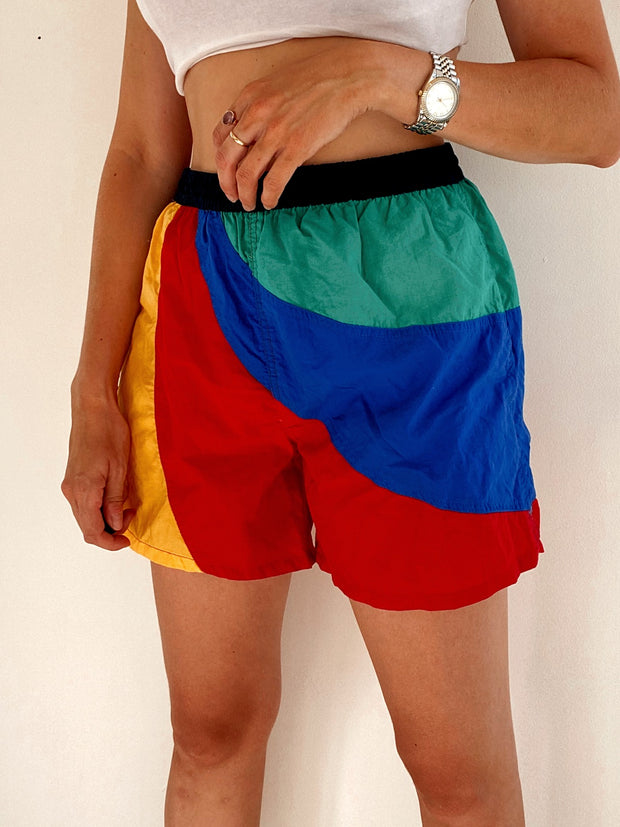 Vintage mehrfarbige Shorts S/M