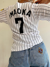 Sporttrikot - weißes und schwarzes T-Shirt Tigers XS