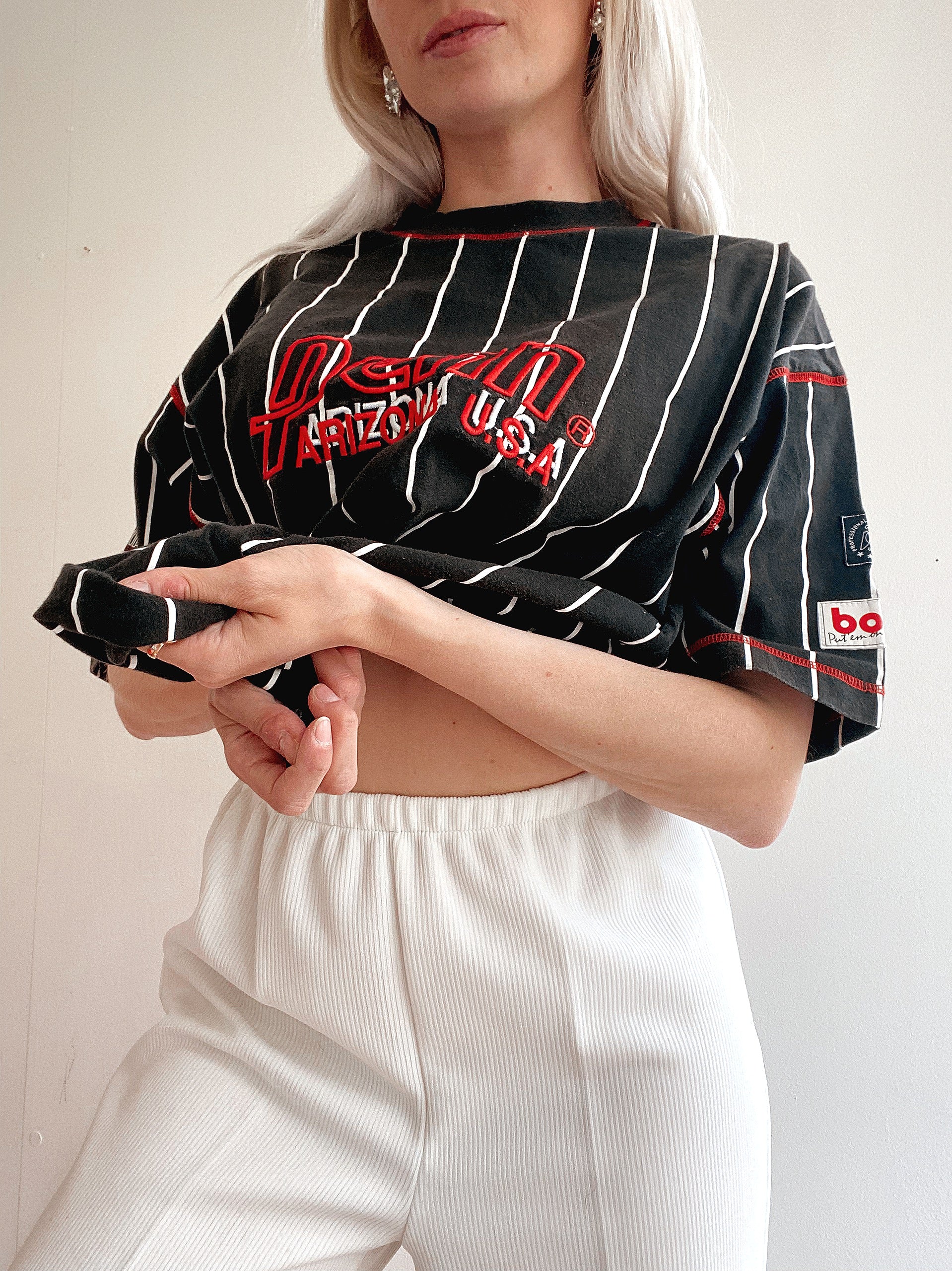 Gray USA"Team Hughes"XL T-Shirt