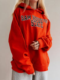 White and blue jacket with orange collar Adidas XL