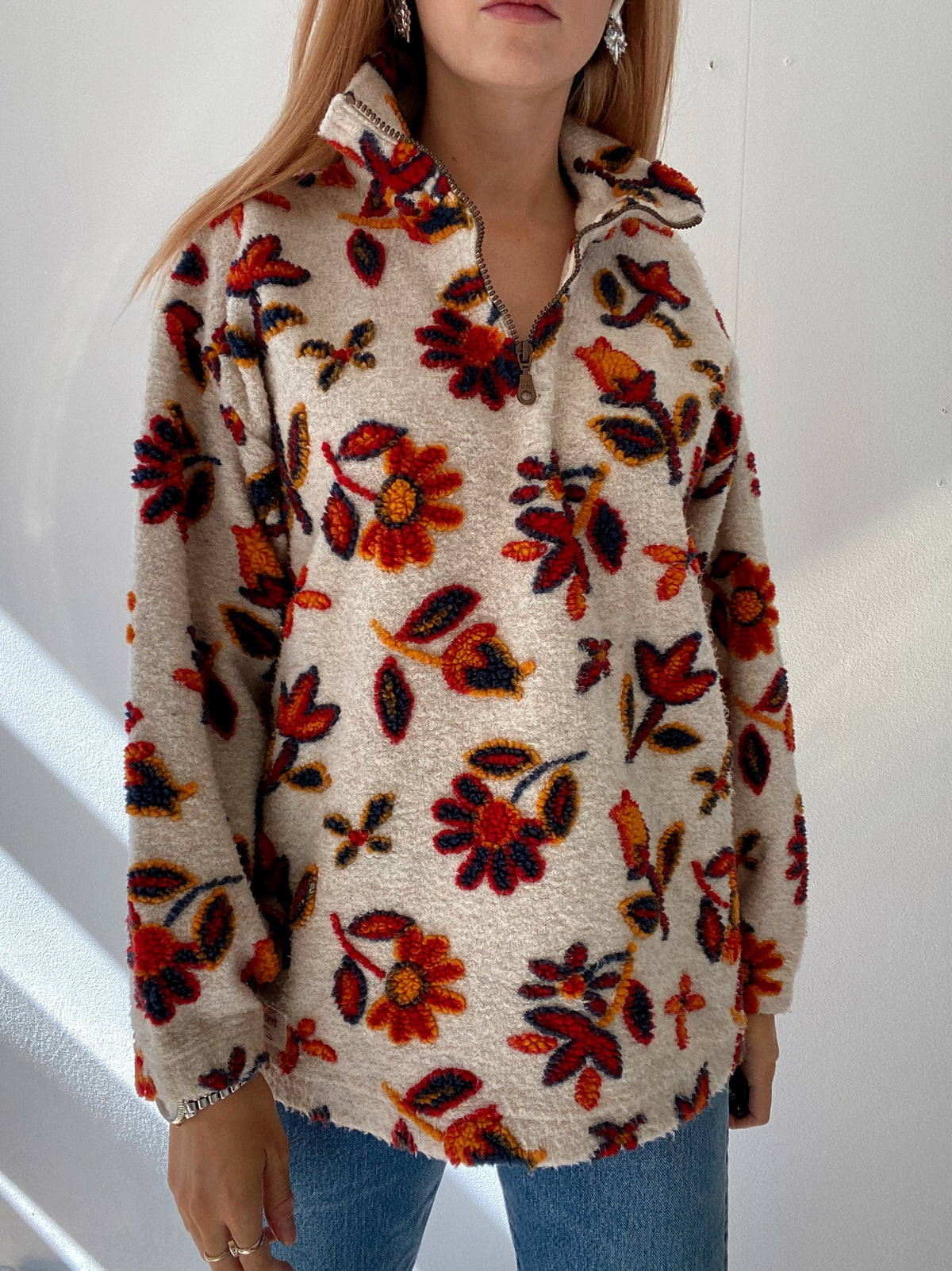 Gray fleece sweater Napapijri S