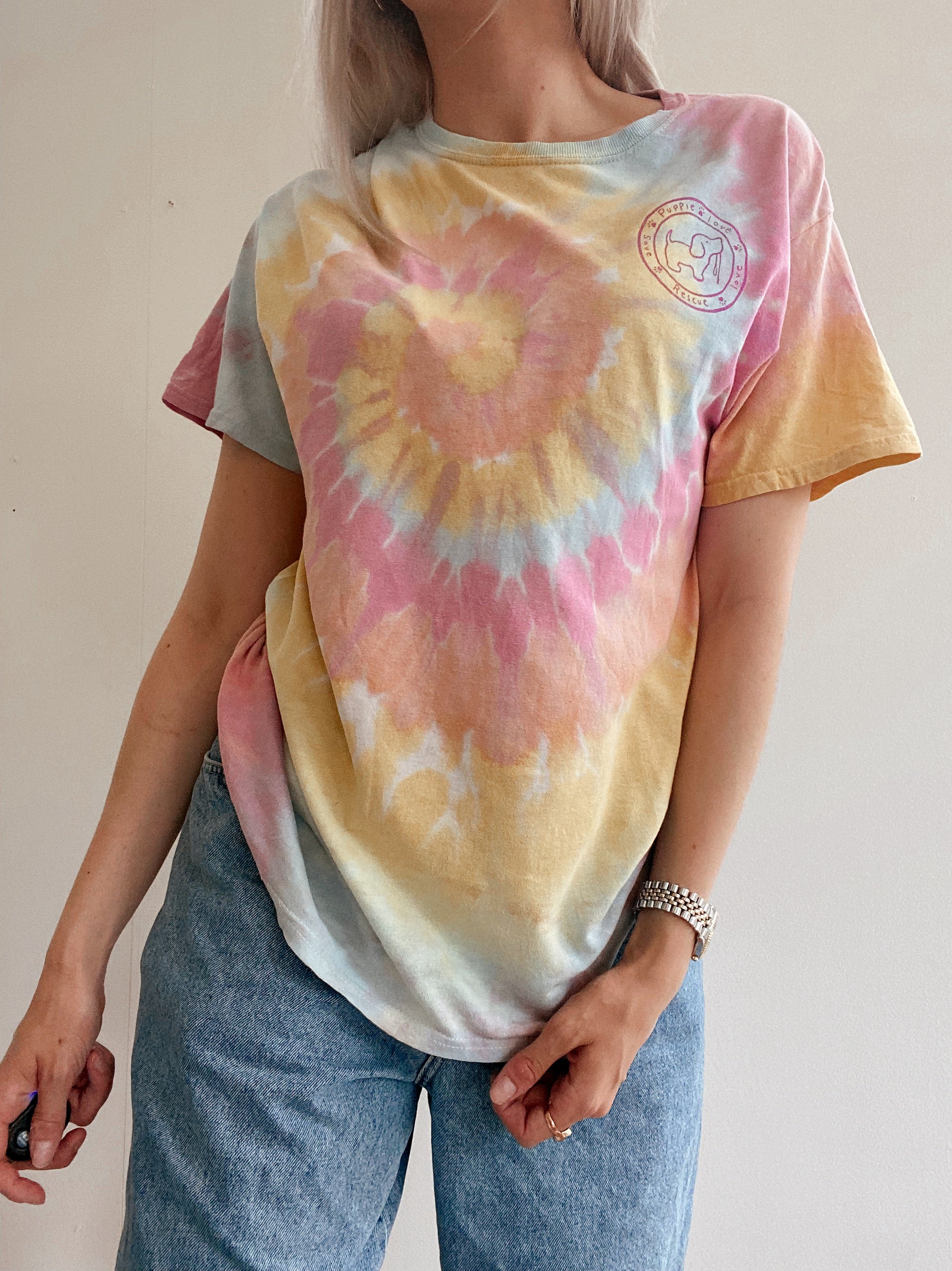 Gray USA"Team Hughes"XL T-Shirt