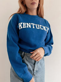 White and blue jacket with orange collar Adidas XL