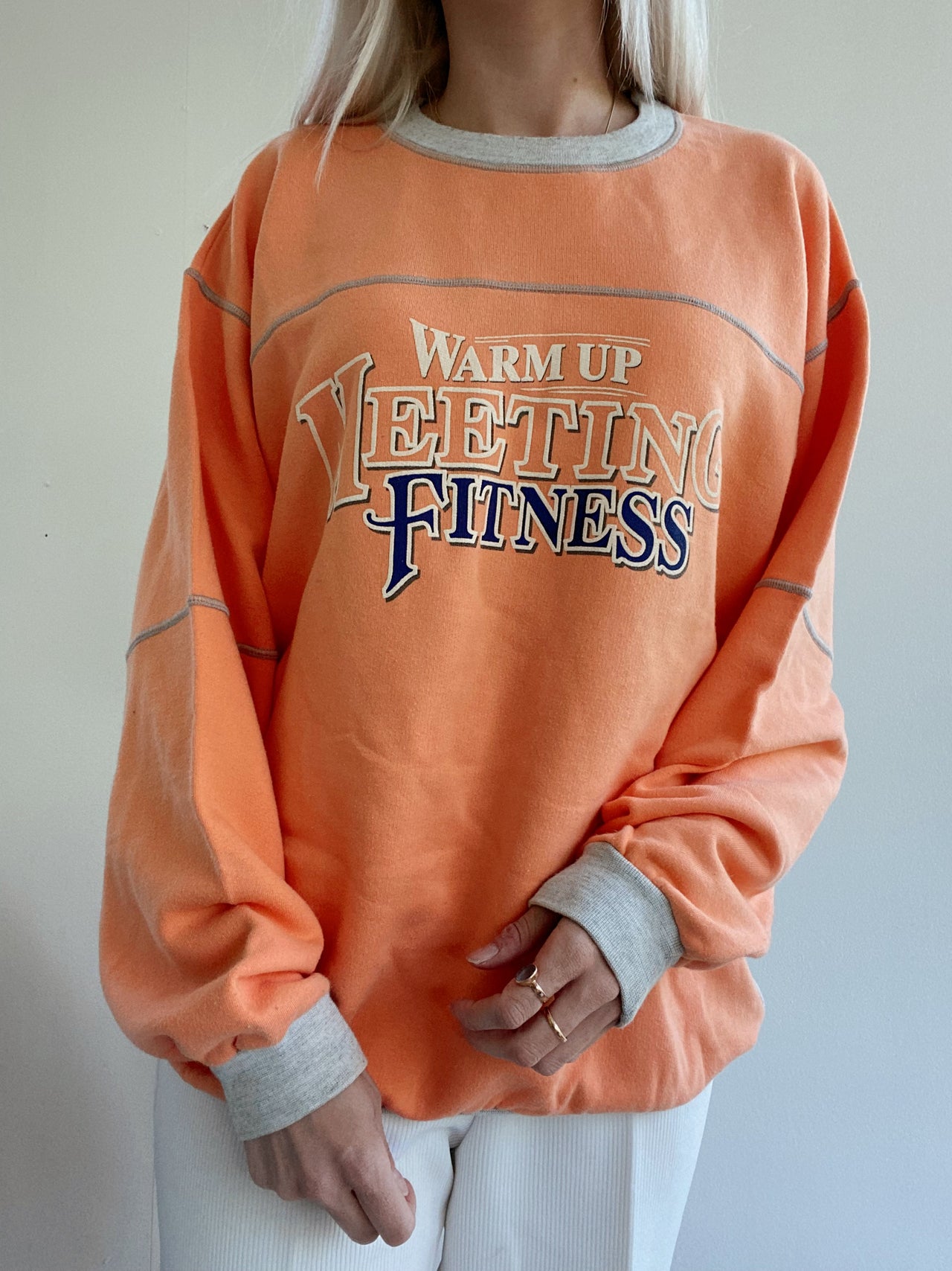 Pull USA vintage orange