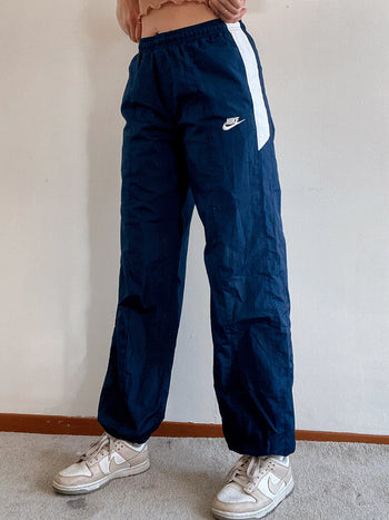 Pantalon de jogging vintage bleu foncé Nike