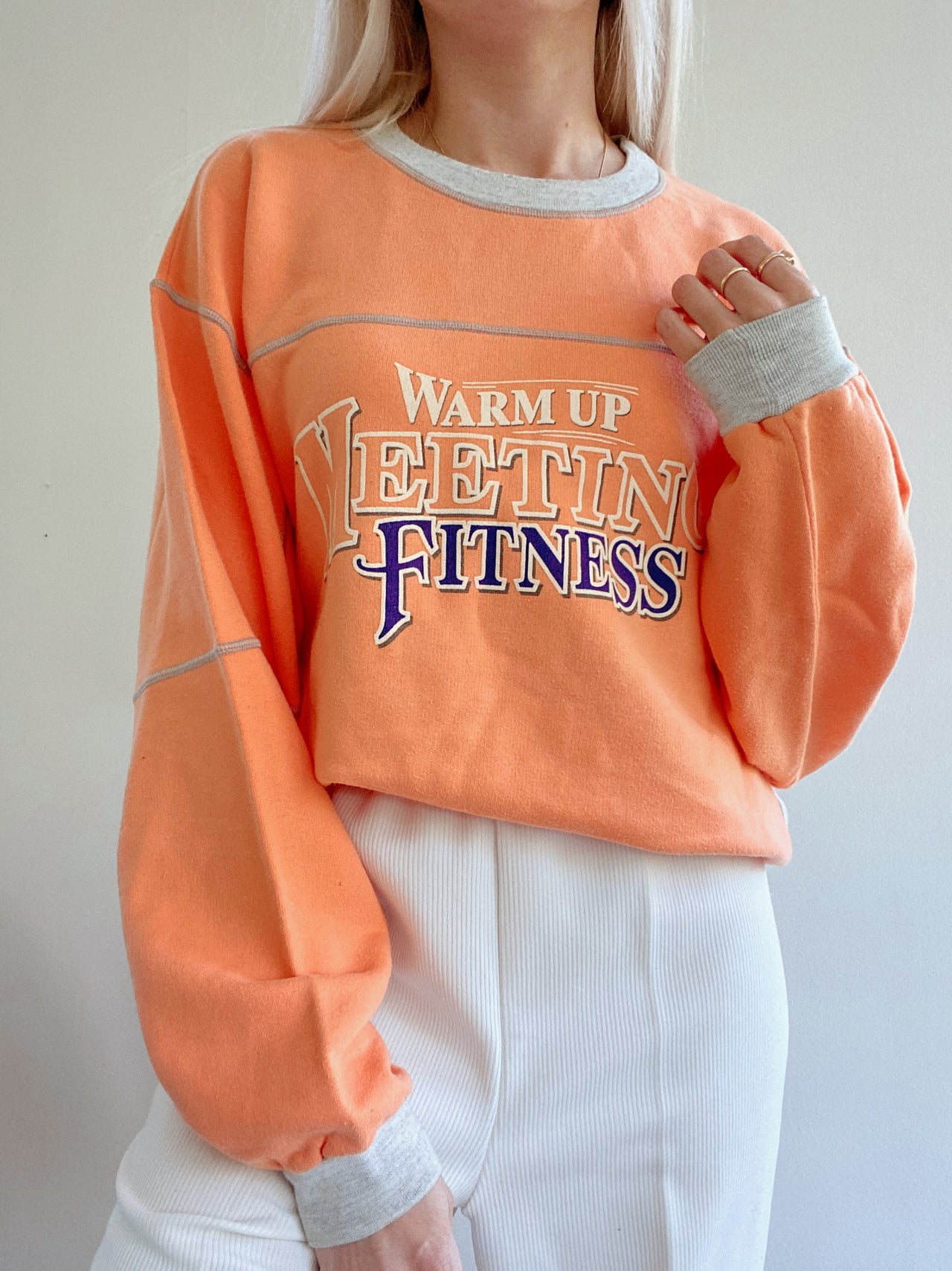 Pull USA vintage orange