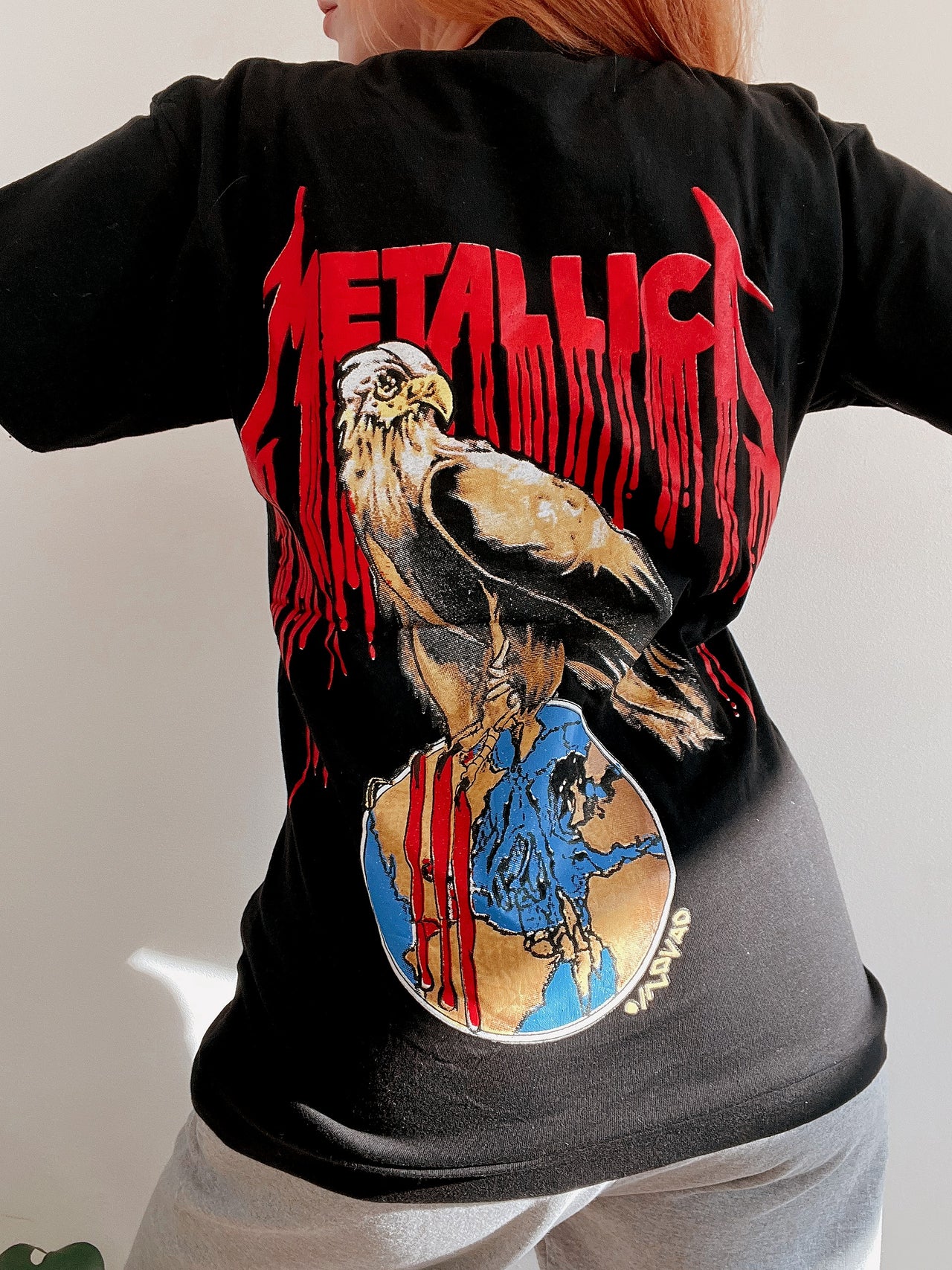 T-shirt vintage noir Metallica M