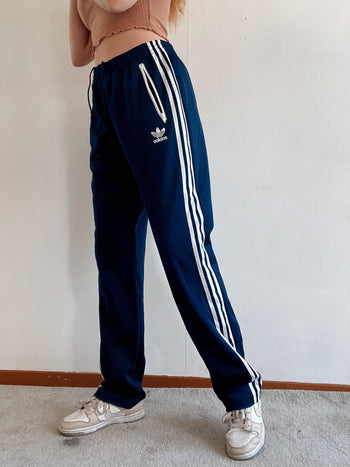 Pantalon de jogging vintage bleu Adidas L