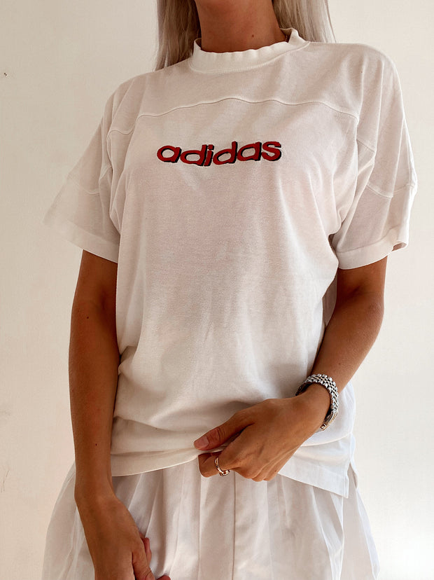 T-shirt blanc Adidas M