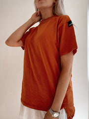 Orangefarbenes Adidas XL-T-Shirt
