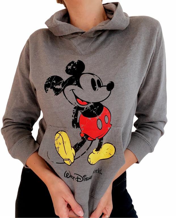 Gray Disney Mickey XS/S Hoodie