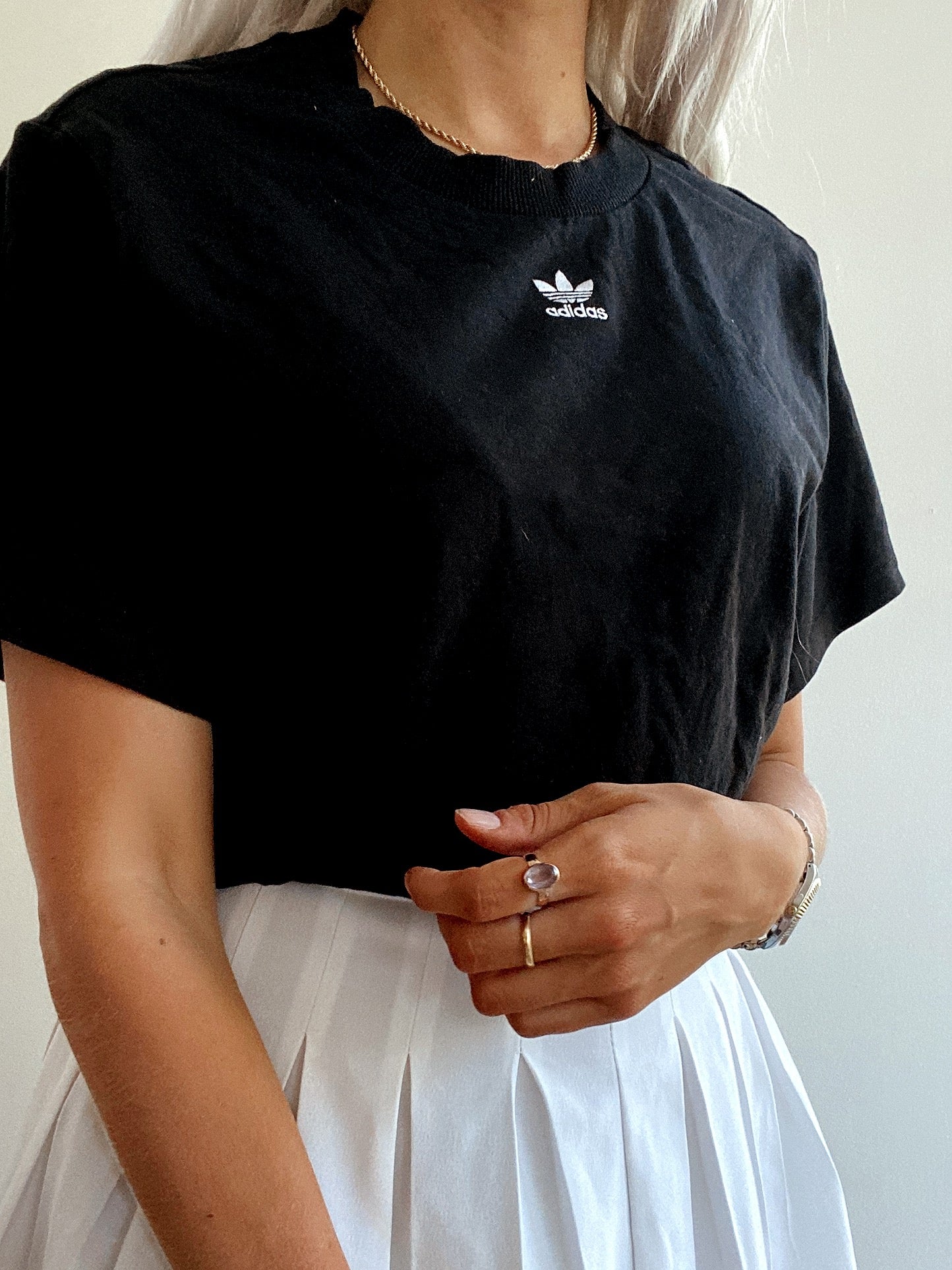 T-shirt Adidas noir M