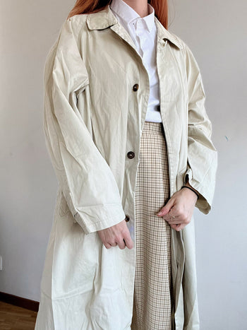 Trench coat vintage beige  L oversized