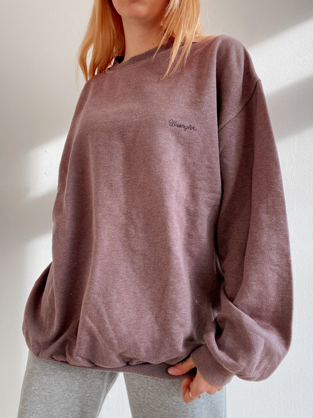 Vintage Wrangler Lila Pullover XxL