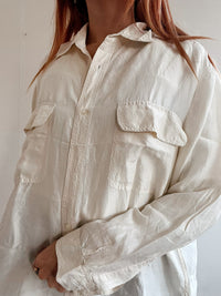 Vintage 80/90s shirt purple/blue/mustard M