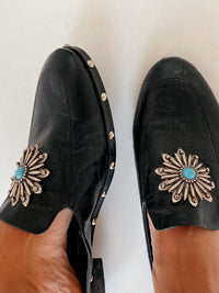 Slippers The Kooples noires en cuir 39