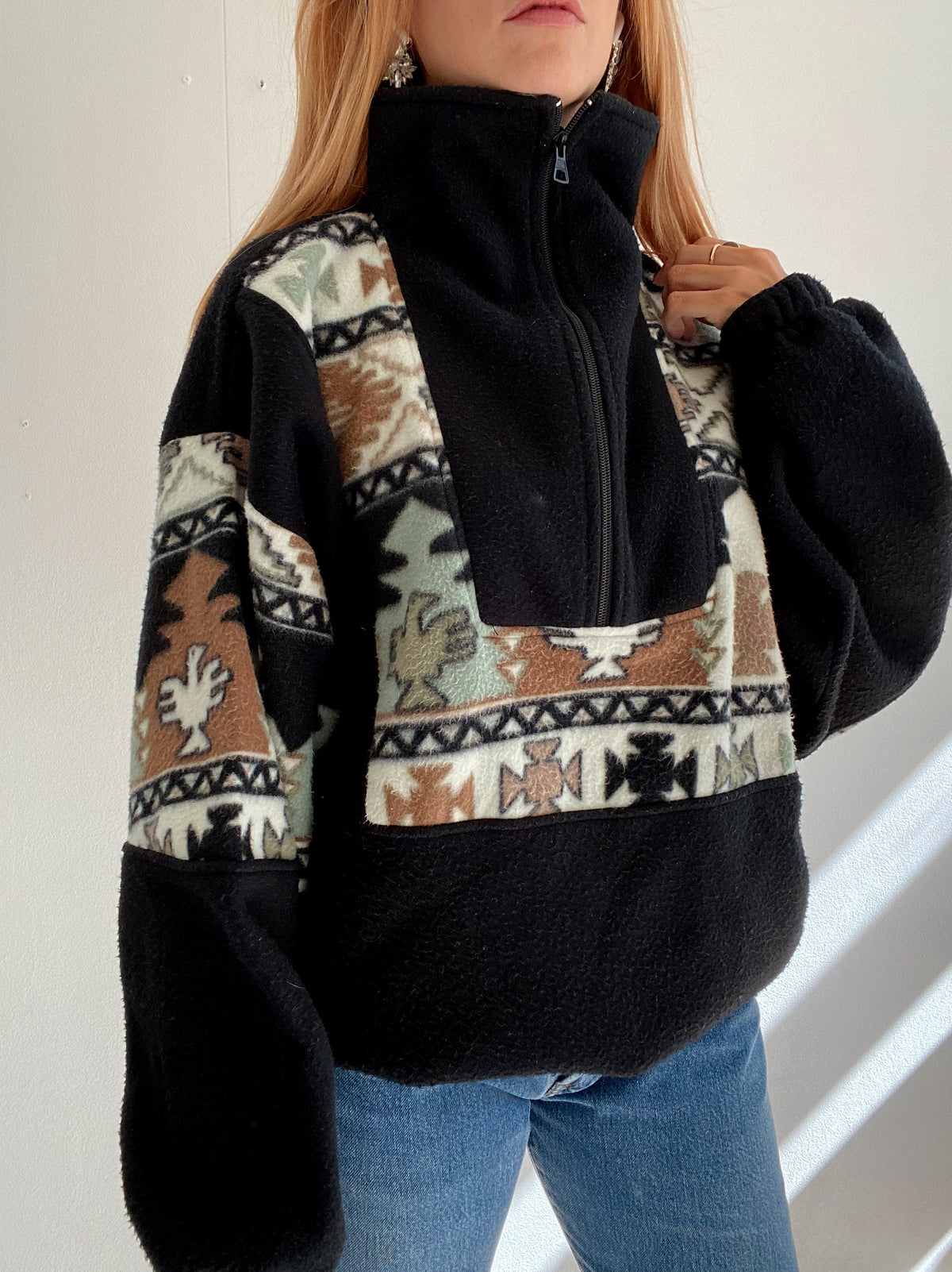 Gray fleece sweater Napapijri S