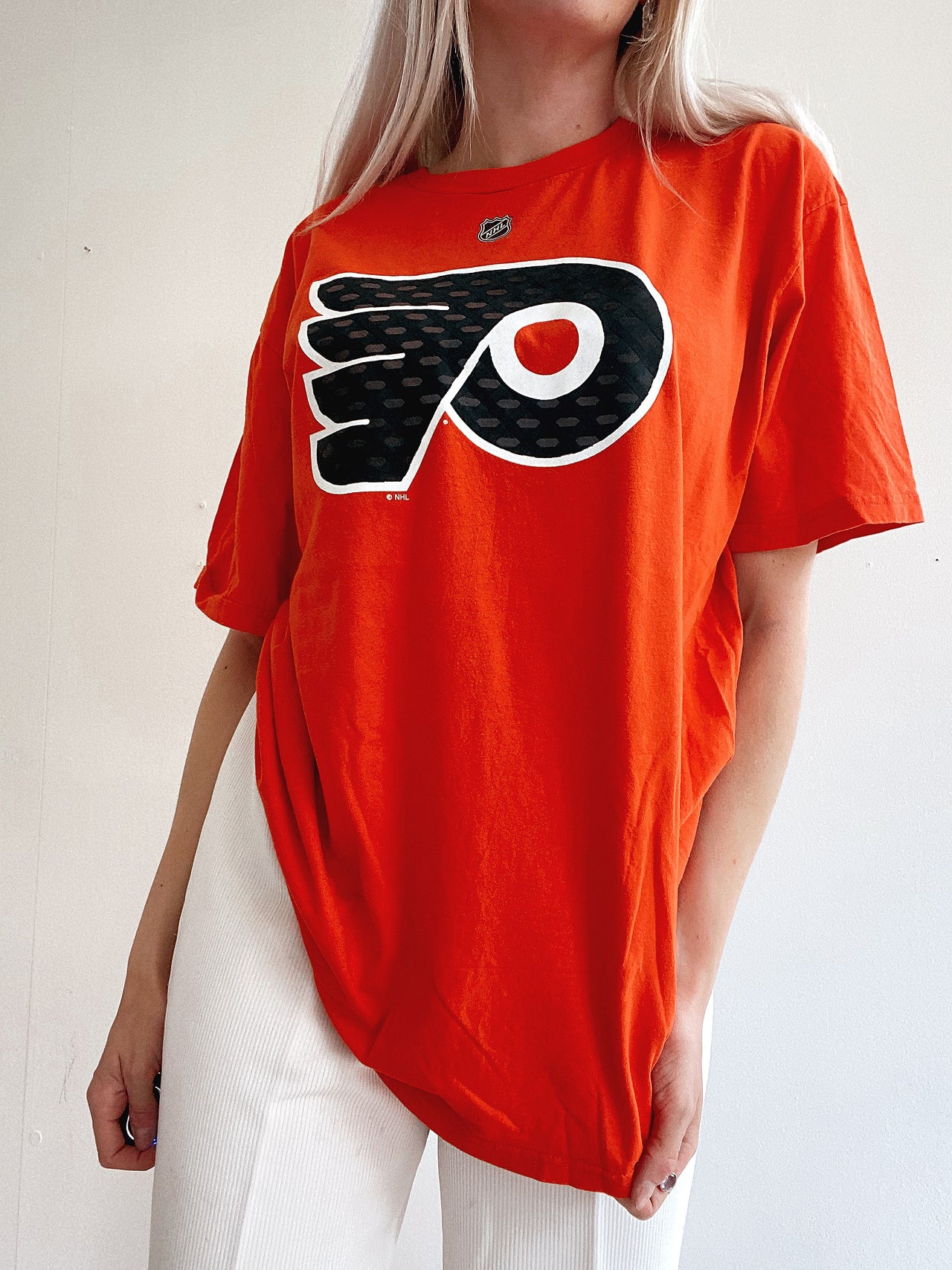 T-shirt vintage USA orange XL