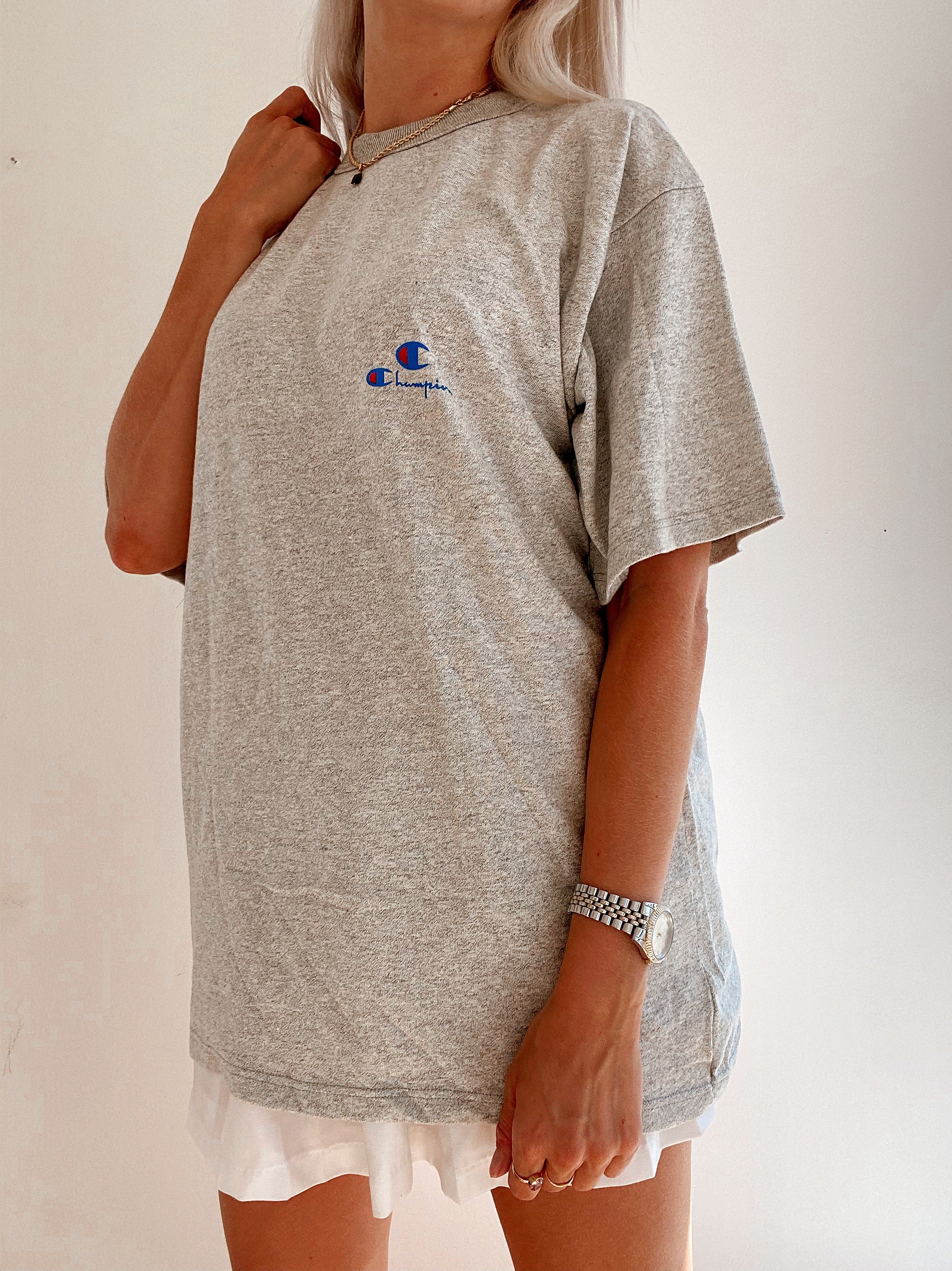 T-shirt gris chiné Champion L