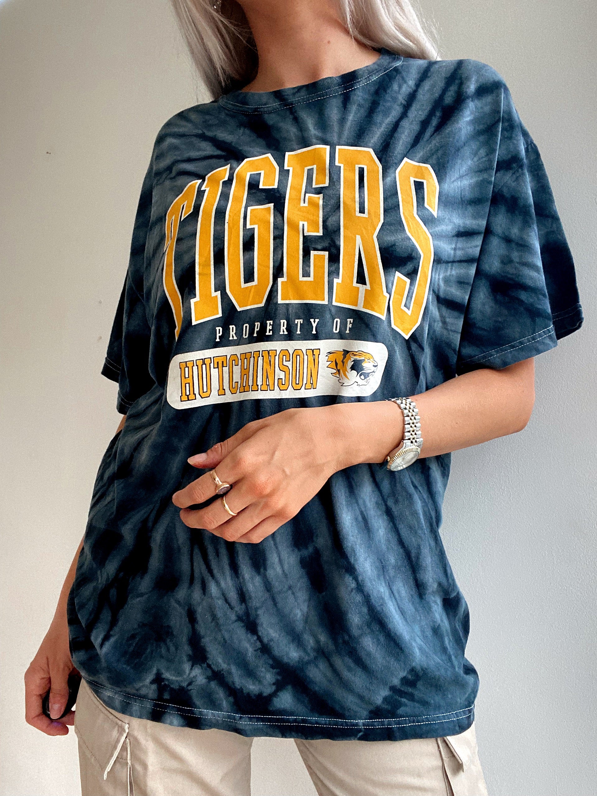 Gray USA"Team Hughes"XL T-Shirt