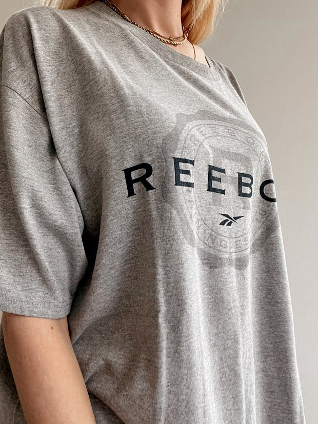 T-shirt vintage gris Reebok XXL