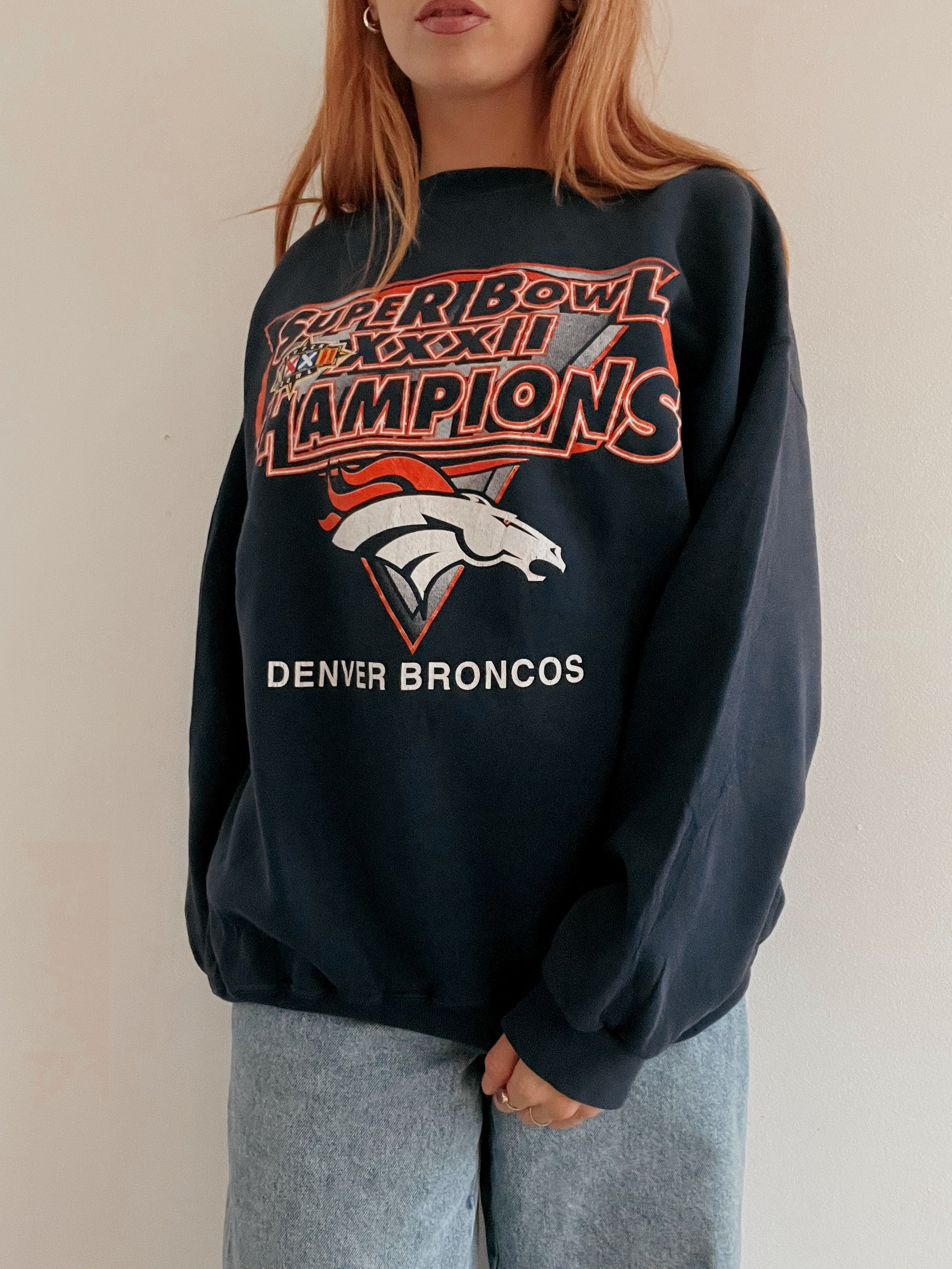 White and blue jacket with orange collar Adidas XL
