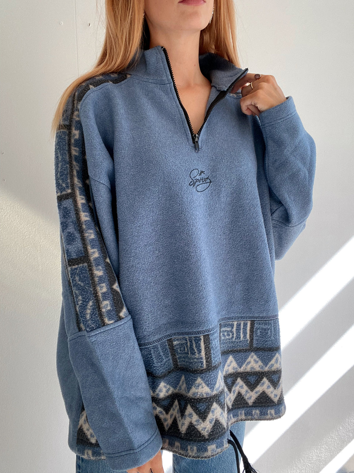 Gray fleece sweater Napapijri S
