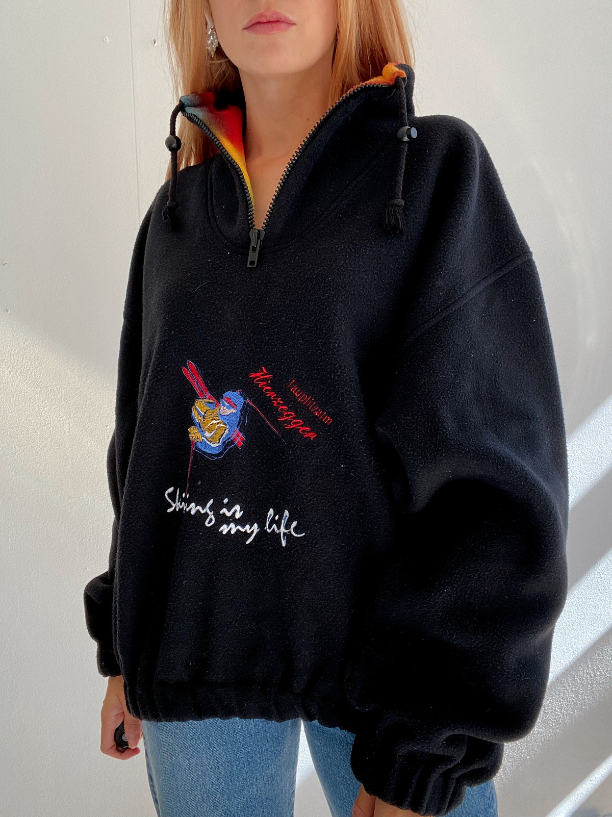 Gray fleece sweater Napapijri S