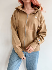 Beige Jacke Champion M
